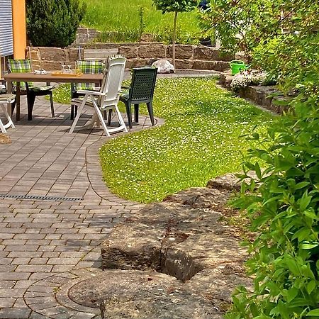 Ferienwohnung Gerne-Da Grossrinderfeld Exteriör bild