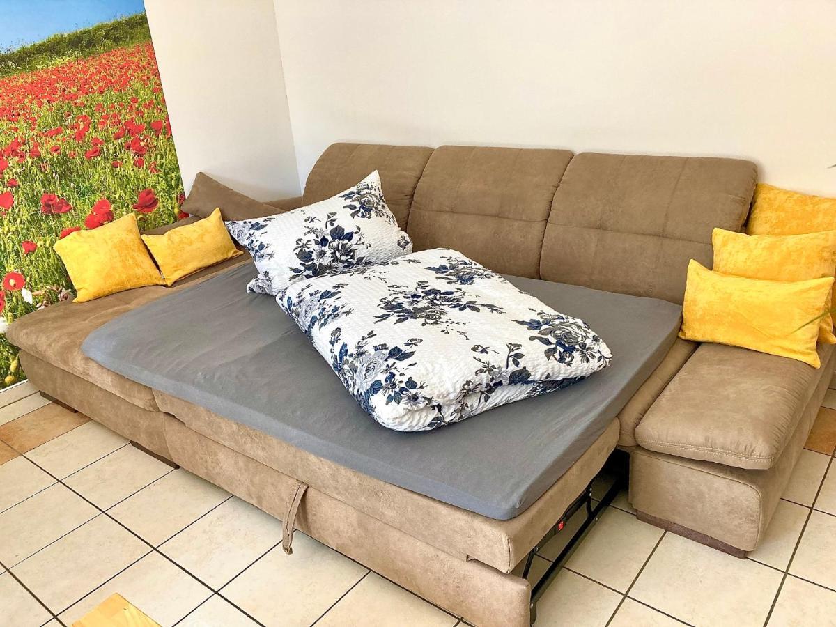 Ferienwohnung Gerne-Da Grossrinderfeld Exteriör bild