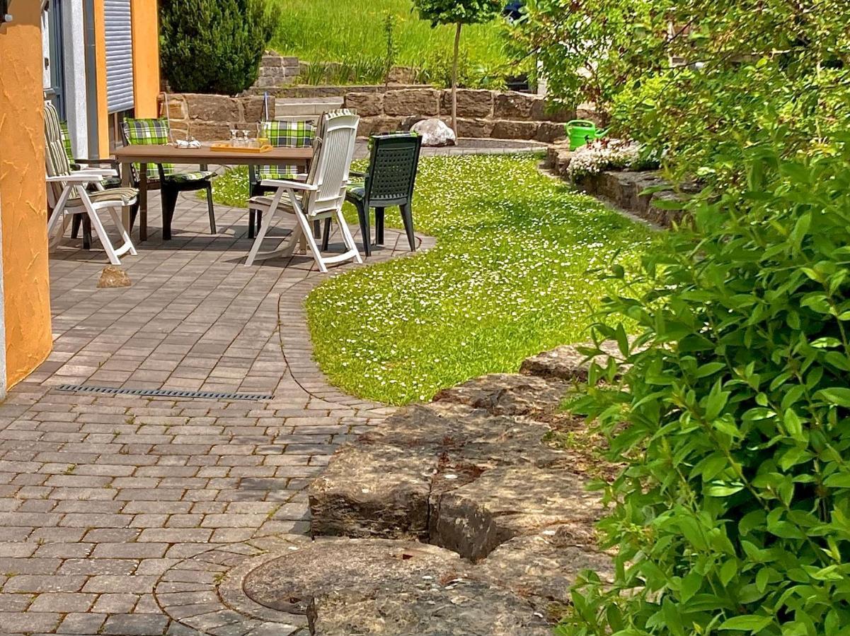 Ferienwohnung Gerne-Da Grossrinderfeld Exteriör bild