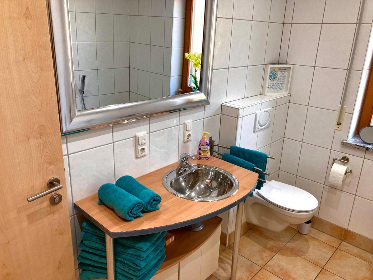 Ferienwohnung Gerne-Da Grossrinderfeld Exteriör bild