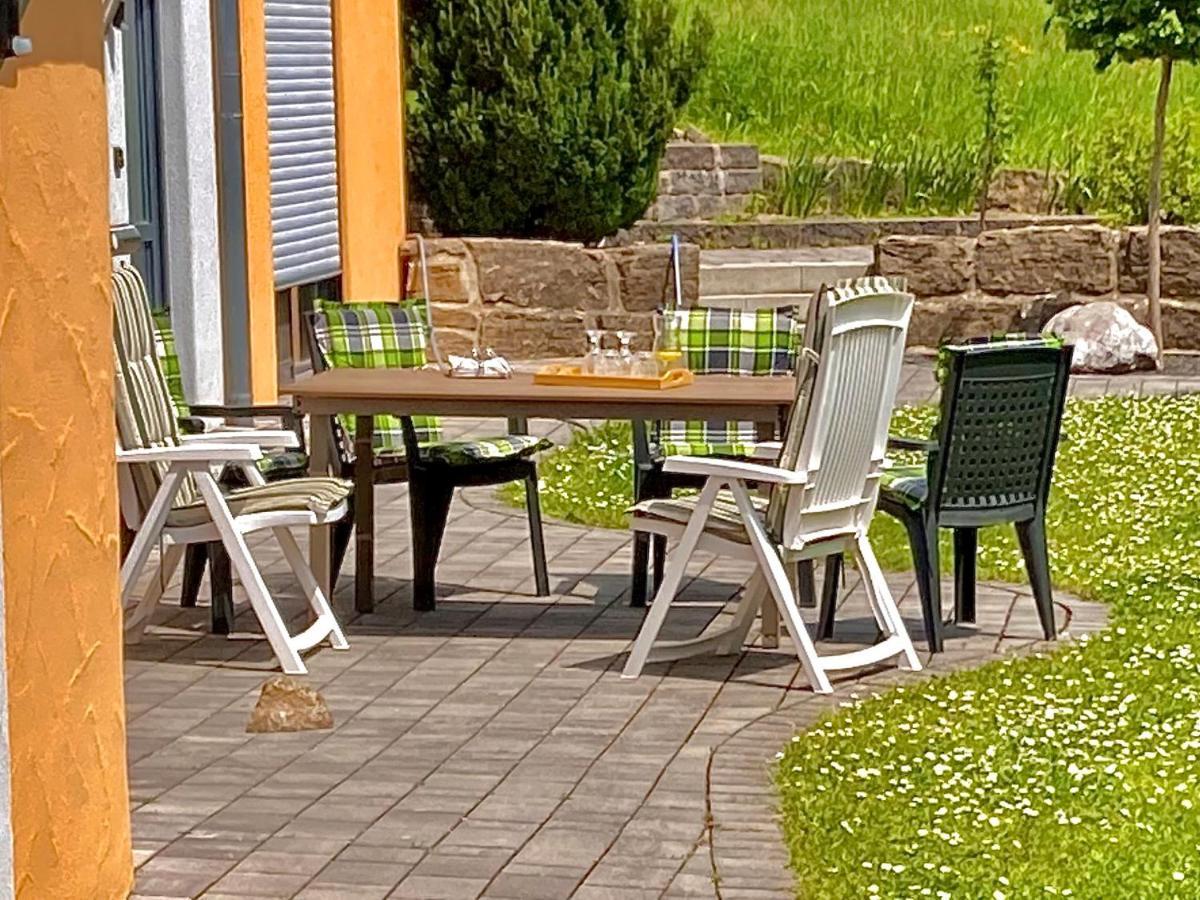 Ferienwohnung Gerne-Da Grossrinderfeld Exteriör bild