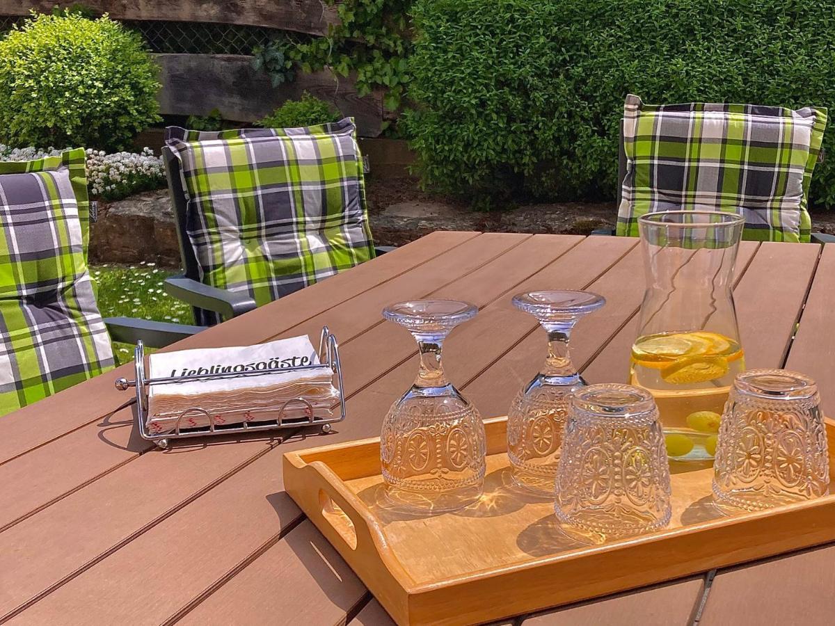 Ferienwohnung Gerne-Da Grossrinderfeld Exteriör bild